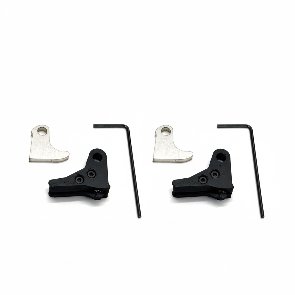 ⚡ New: Florida 2 PACK GLOCK POLYMER V3 Trigger Shoe Kit with Safety and Curved Steel Trip