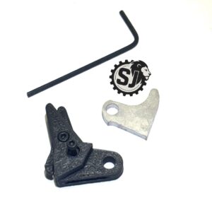 ⚡ New: Florida Glock FRT Polymer V3 Trigger Shoe Kit with Safety and Curved Steel Trip for All Glocks – Black